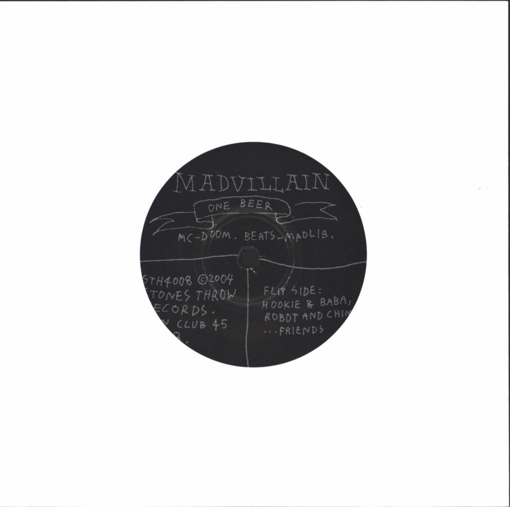 Madvillain-One Beer-7" Single (Vinyl)-01