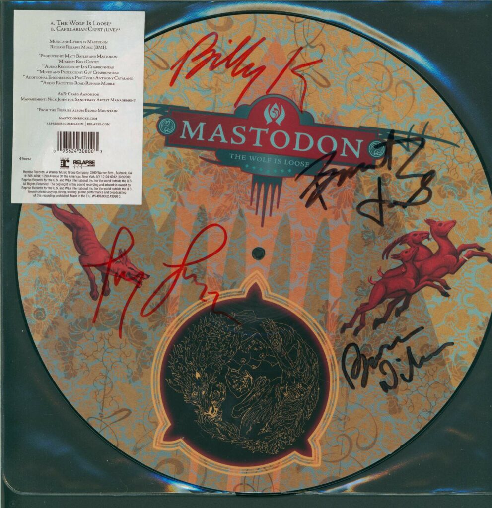Mastodon-The Wolf Is Loose-12" Maxi Single (Vinyl)-01