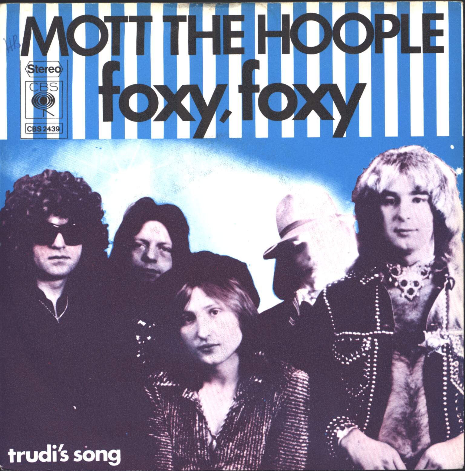 Mott-The-Hoople-Foxy-Foxy-7-Single-Vinyl Mott The Hoople-Foxy
