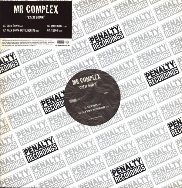 Mr Complex-Calm Down-12" Maxi Single (Vinyl)-01