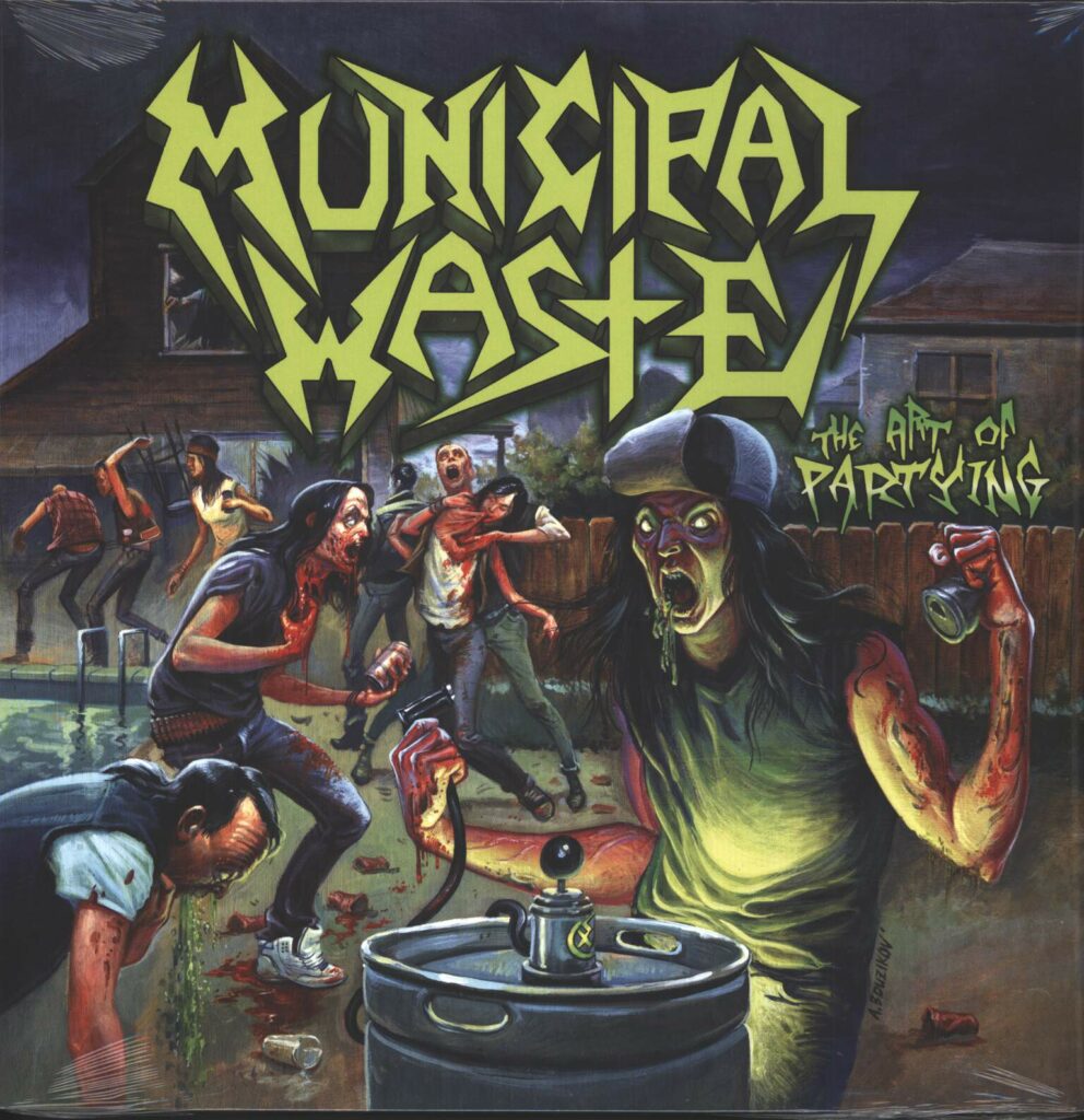 Municipal Waste-The Art Of Partying-LP (Vinyl)-01