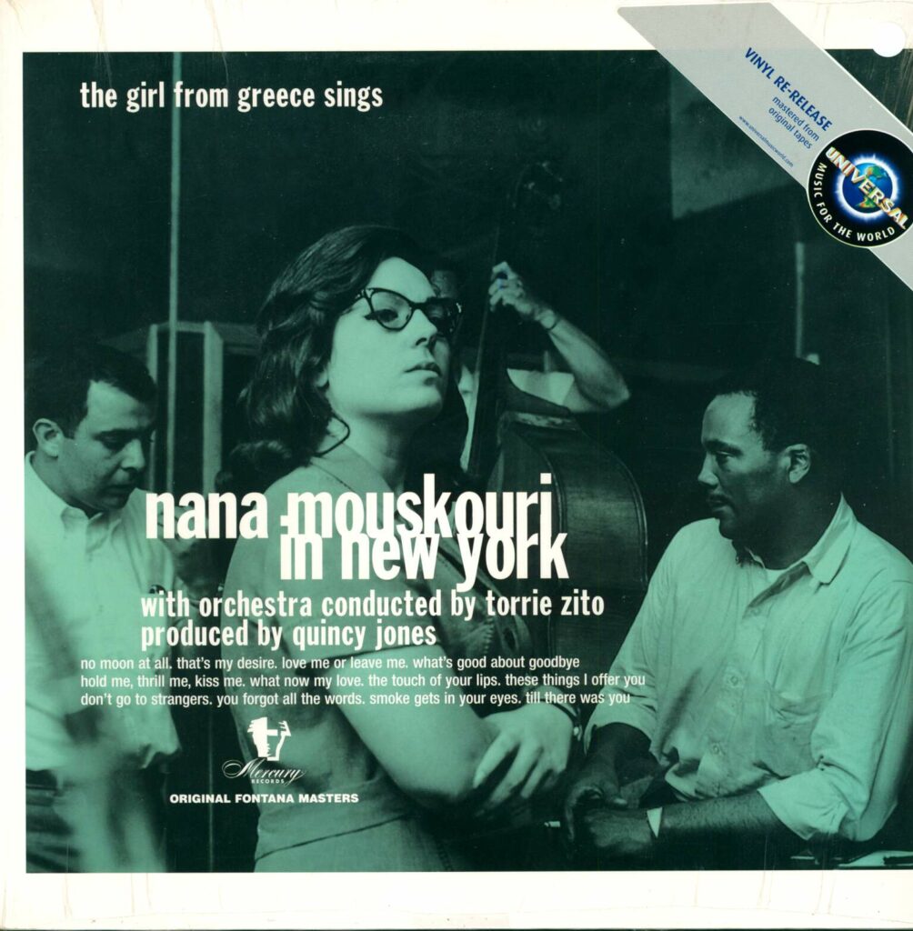 Nana Mouskouri-Nana Mouskouri In New York - The Girl From Greece Sings-LP (Vinyl)-01