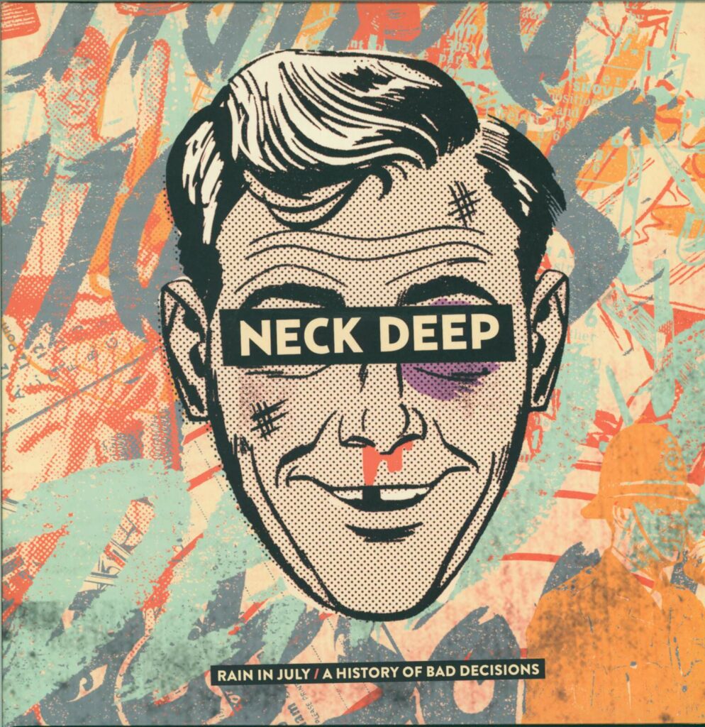 Neck Deep-Rain In July / A History Of Bad Decisions-12" Maxi Single (Vinyl)-01