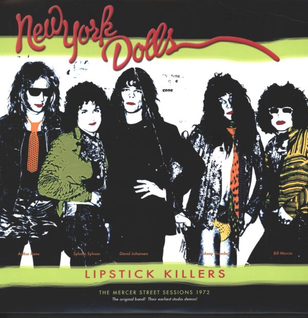 New York Dolls-Lipstick Killers (The Mercer Street Sessions 1972)-LP (Vinyl)-01