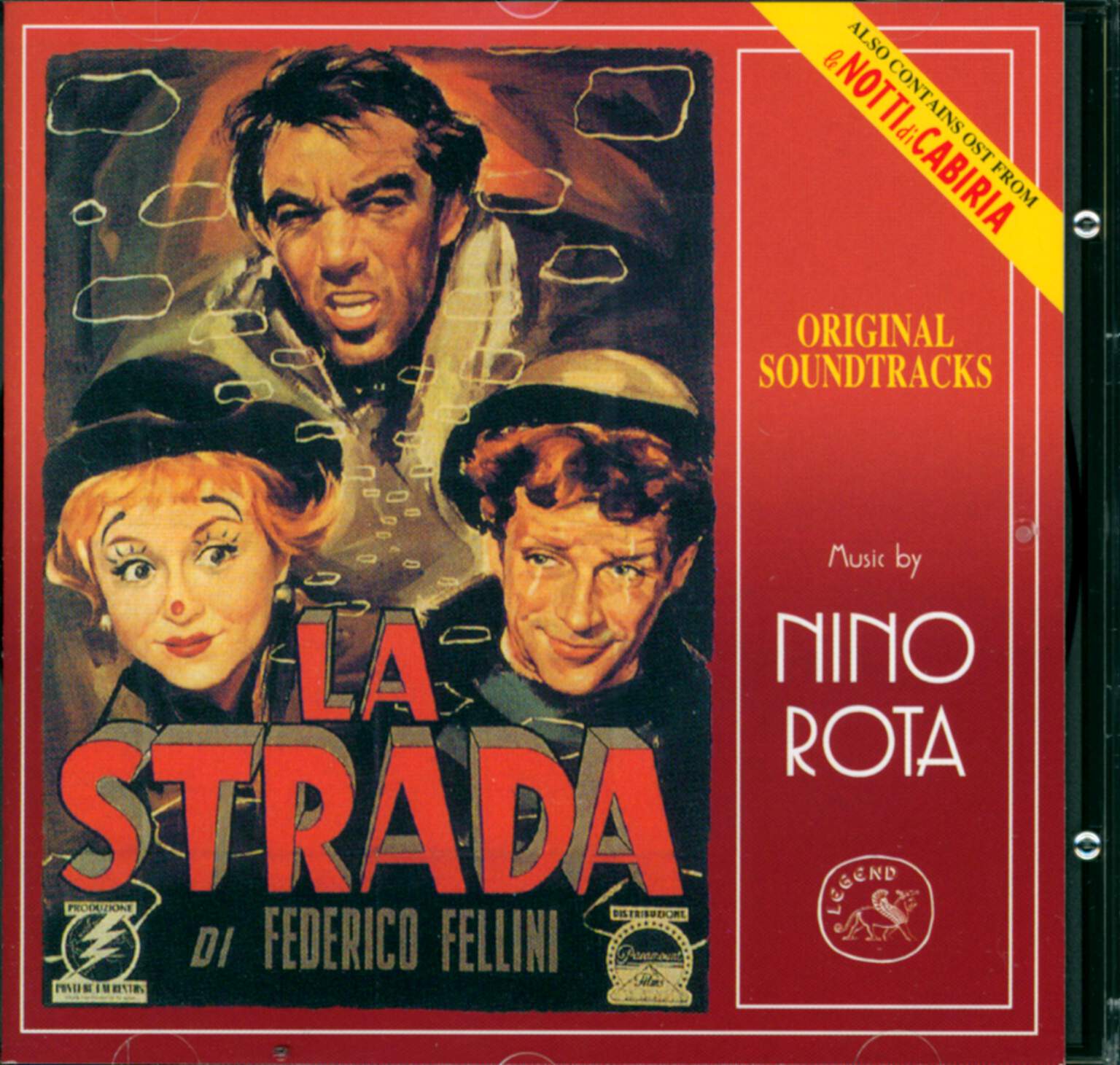Nino-Rota-La-Strada-Le-Notti-Di-Cabiria-CD Nino Rota-La Strada / Le Notti Di Cabiria-CD-01