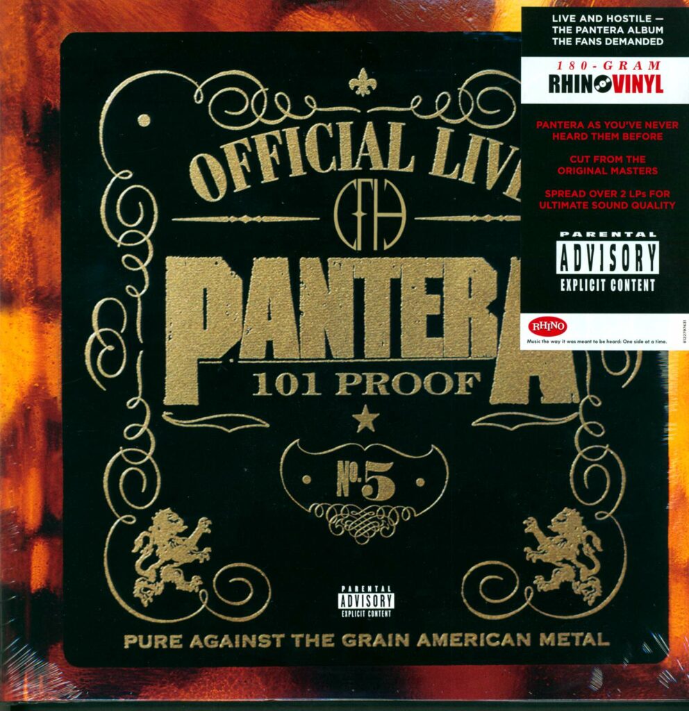 Pantera-Official Live: 101 Proof-LP (Vinyl)-01
