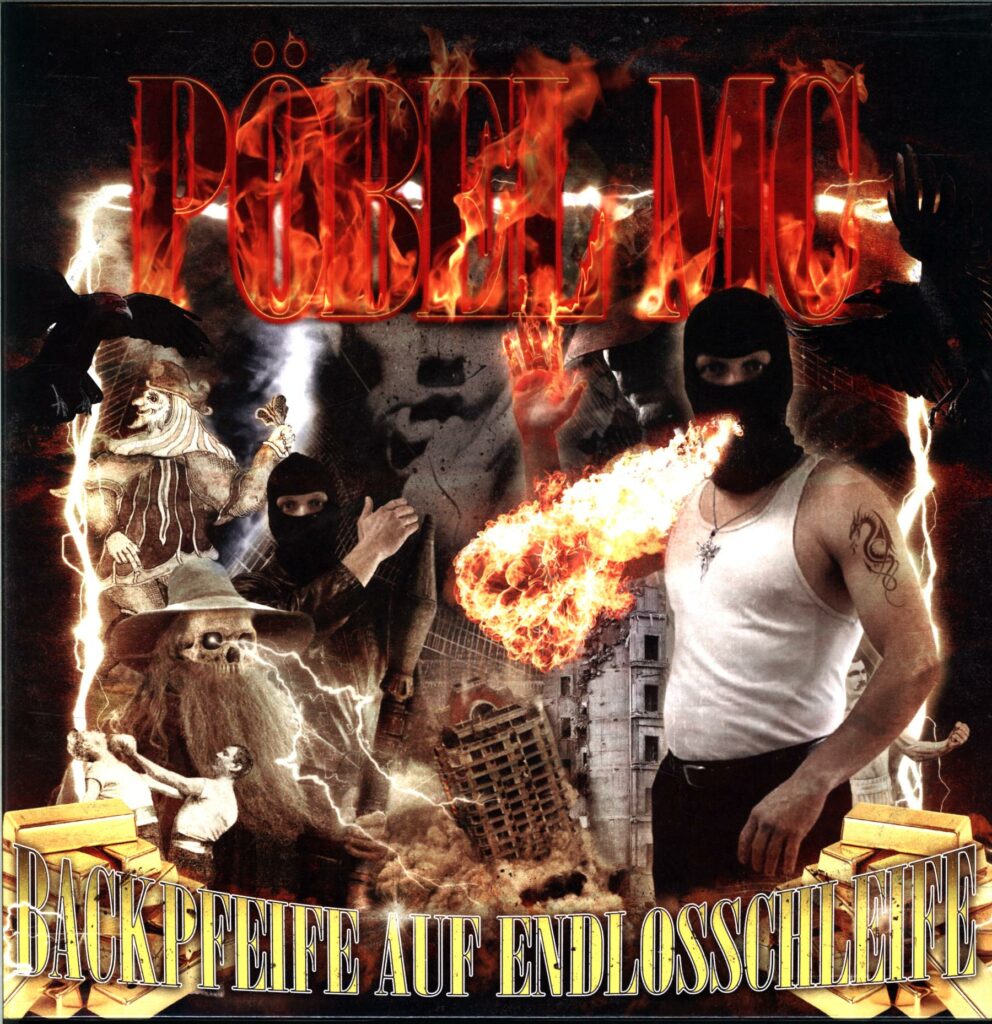 Pöbel MC-Backpfeife auf Endlosschleife-LP (Vinyl)