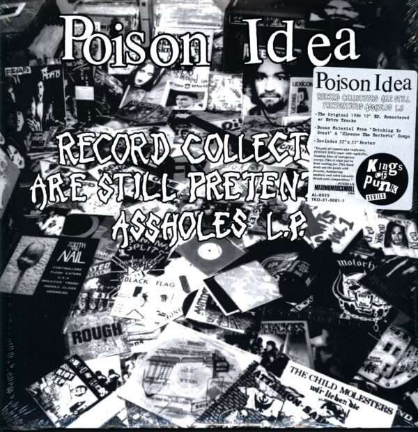 Poison Idea-Record Collectors Are Still Pretentious Assholes L.P.-LP (Vinyl)