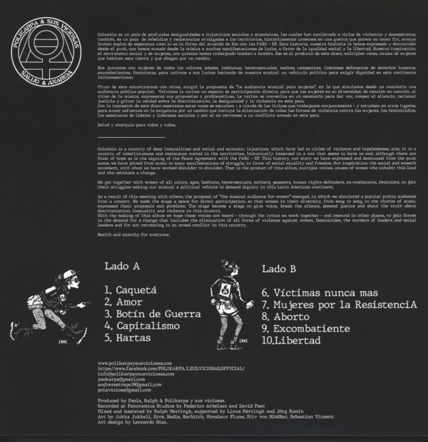 Polikarpa Y Sus Viciosas-Hijas de la Rebeldía-LP (Vinyl)-02
