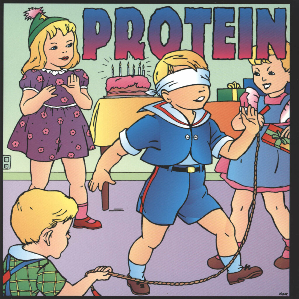Protein-My Blood / Refrigerator-7" Single (Vinyl)-01