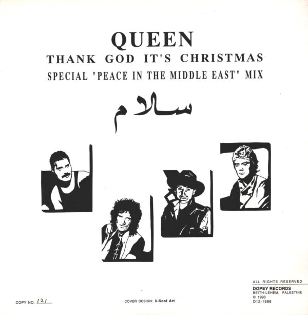 Queen-Thank God It's Christmas (Special "Peace In The Middle East" Mix)-12" Maxi Single (Vinyl)-02