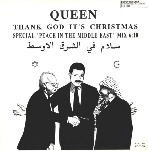 Queen-Thank God It's Christmas (Special "Peace In The Middle East" Mix)-12" Maxi Single (Vinyl)-01