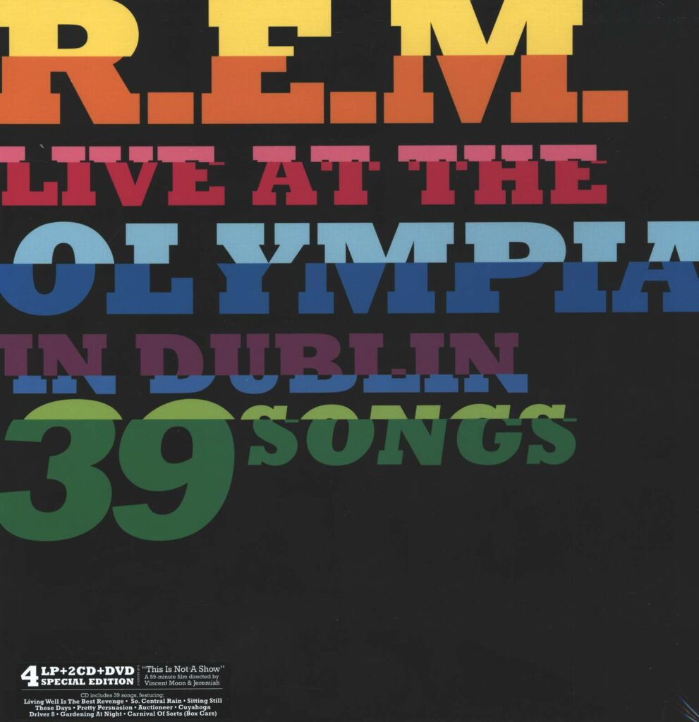 R.E.M.-Live At The Olympia In Dublin 39 Songs-LP (Vinyl)-01