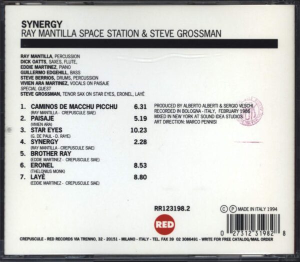 Ray Mantilla Space Station-Synergy-CD-02