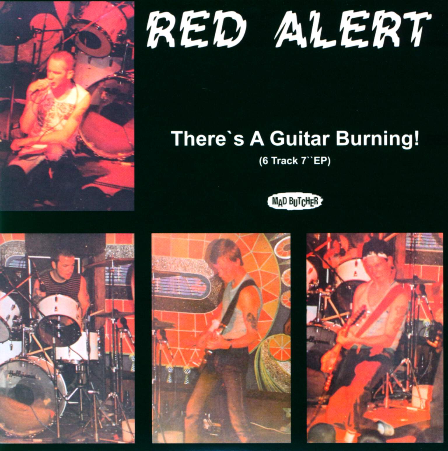 Red-Alert-Theres-A-Guitar-Burning-7-Single-Vinyl Red Alert-There's A Guitar Burning!-7" Single (Vinyl)-01