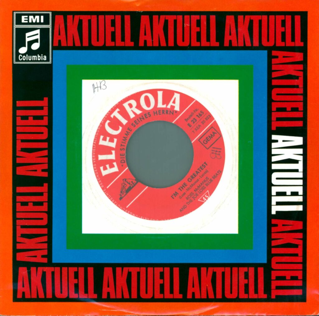 Ross McManus-Patsy Girl / I'm The Greatest-7" Single (Vinyl)-01