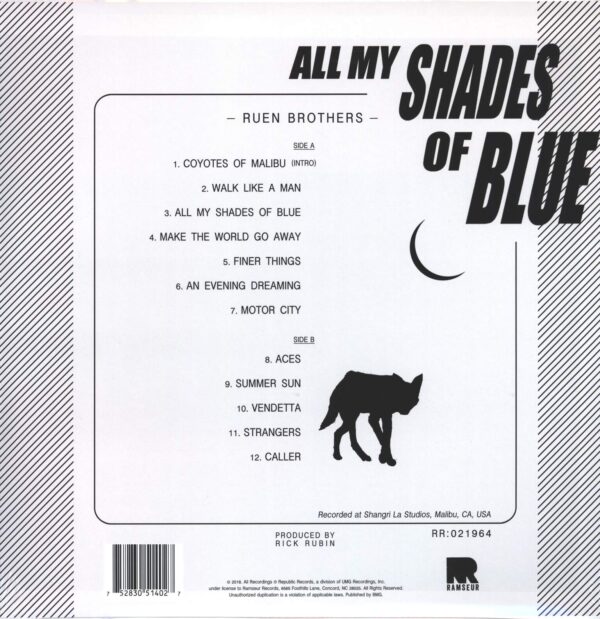 Ruen Brothers-All My Shades of Blue-LP (Vinyl)-02