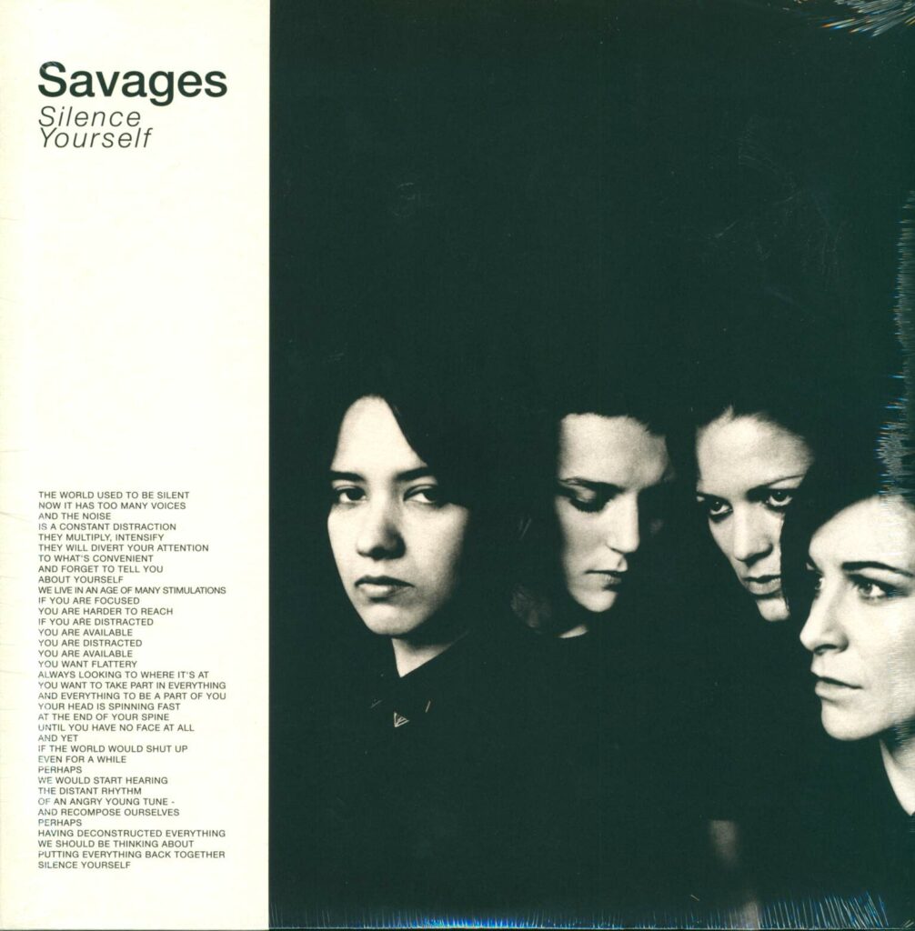 Savages-Silence Yourself-LP (Vinyl)-01