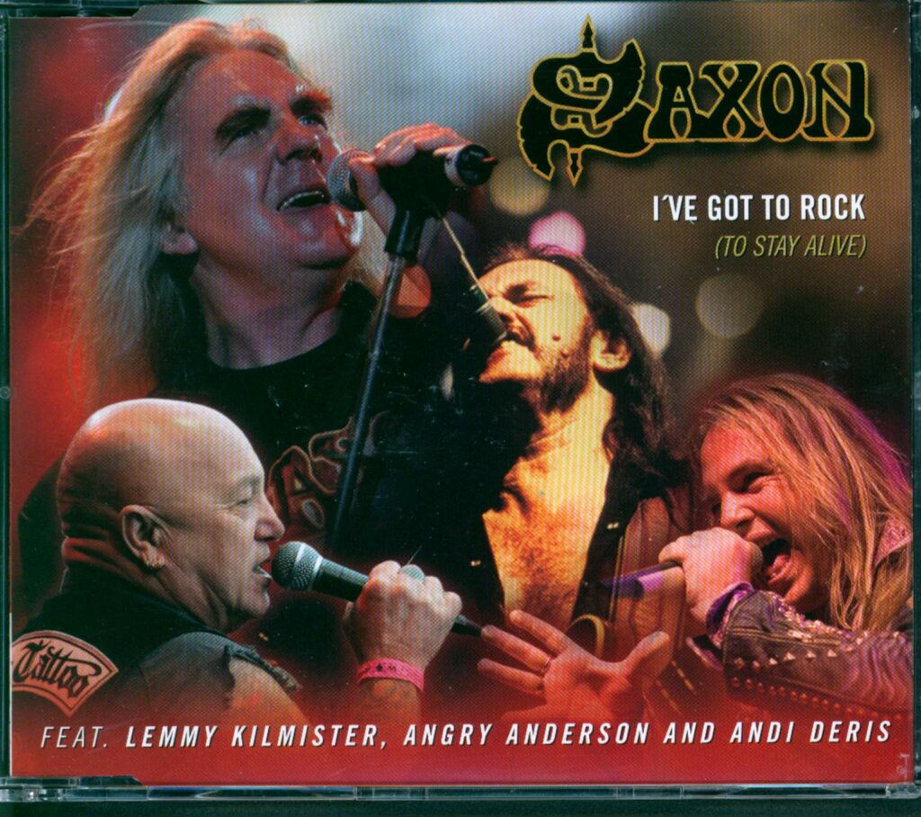 Saxon-I've Got To Rock (To Stay Alive)-CD Single-01