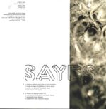 Sayes-Nicht Nur Vielleicht-12" Maxi Single (Vinyl)-02