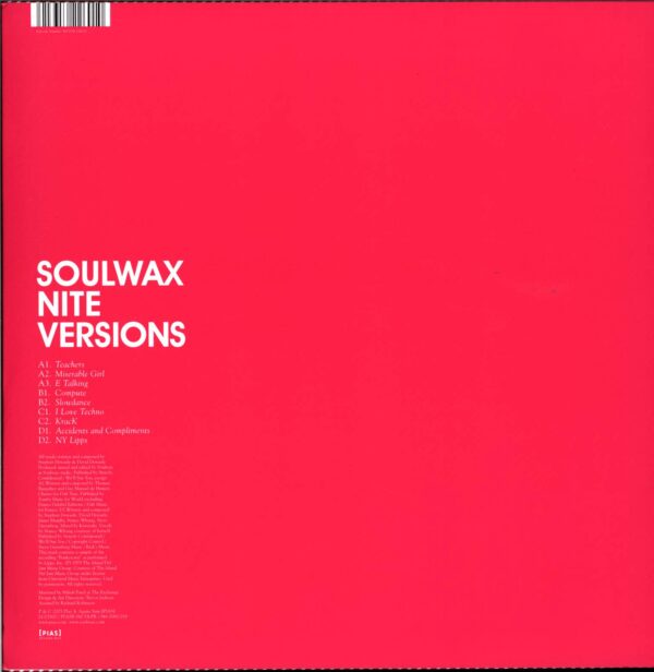 Soulwax-Nite Versions-12" Maxi Single (Vinyl)-02