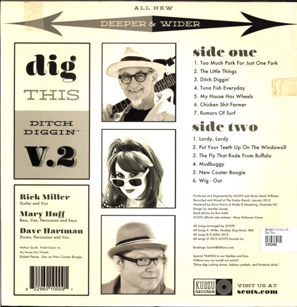 Southern Culture On The Skids-Dig This (Ditch Diggin' V. 2)-LP (Vinyl)-02