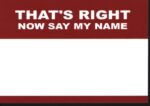 Sticker-That's Right - Now Say My Name (50 Stück)-Sonstiges-01