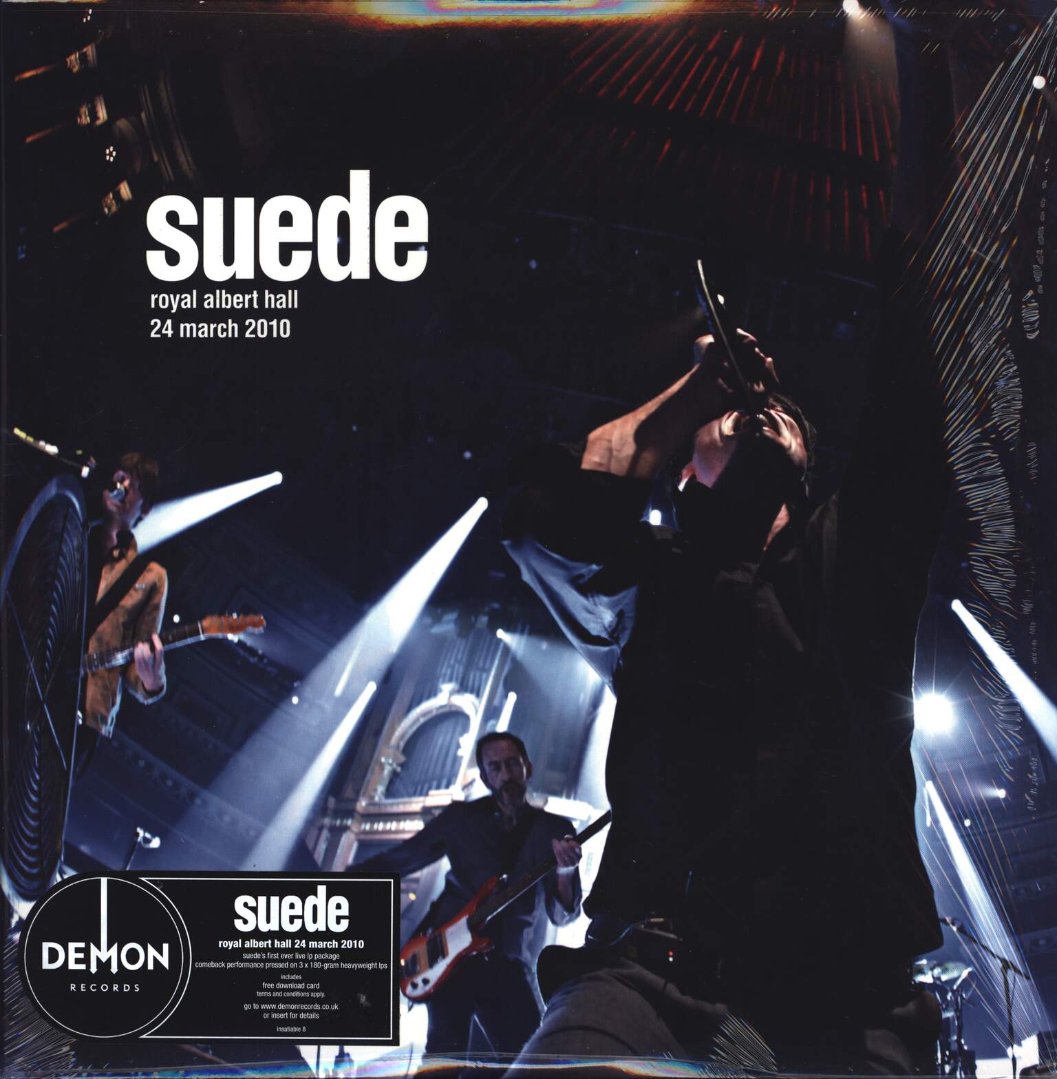 Suede-Royal-Albert-Hall-24-March-2010-LP-Vinyl Suede-Royal Albert Hall
