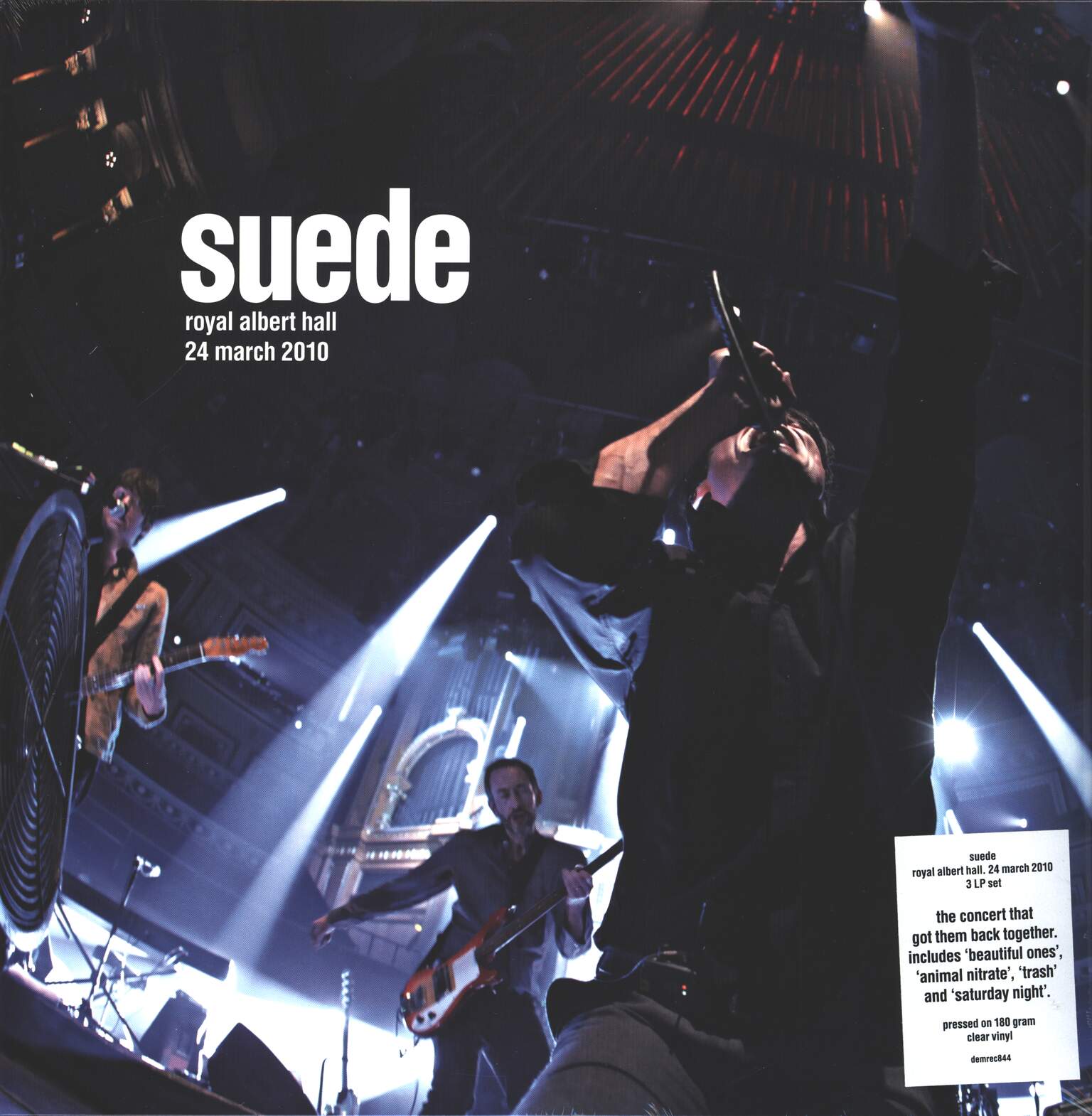 Suede-Royal-Albert-Hall.-24-March-2010-LP-Vinyl Suede-Royal Albert Hall. 24 March 2010-LP (Vinyl)-01