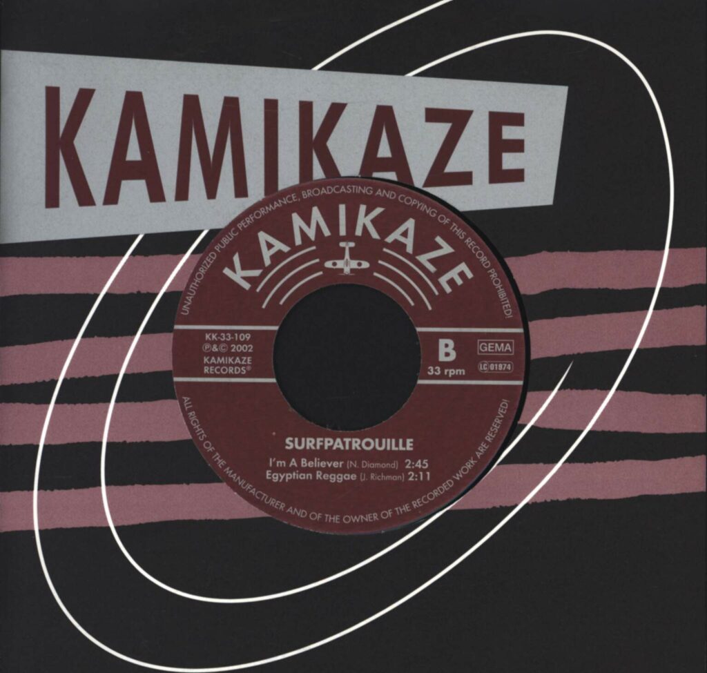 Surfpatrouille-Husqvarna Sunset-7" Single (Vinyl)-01