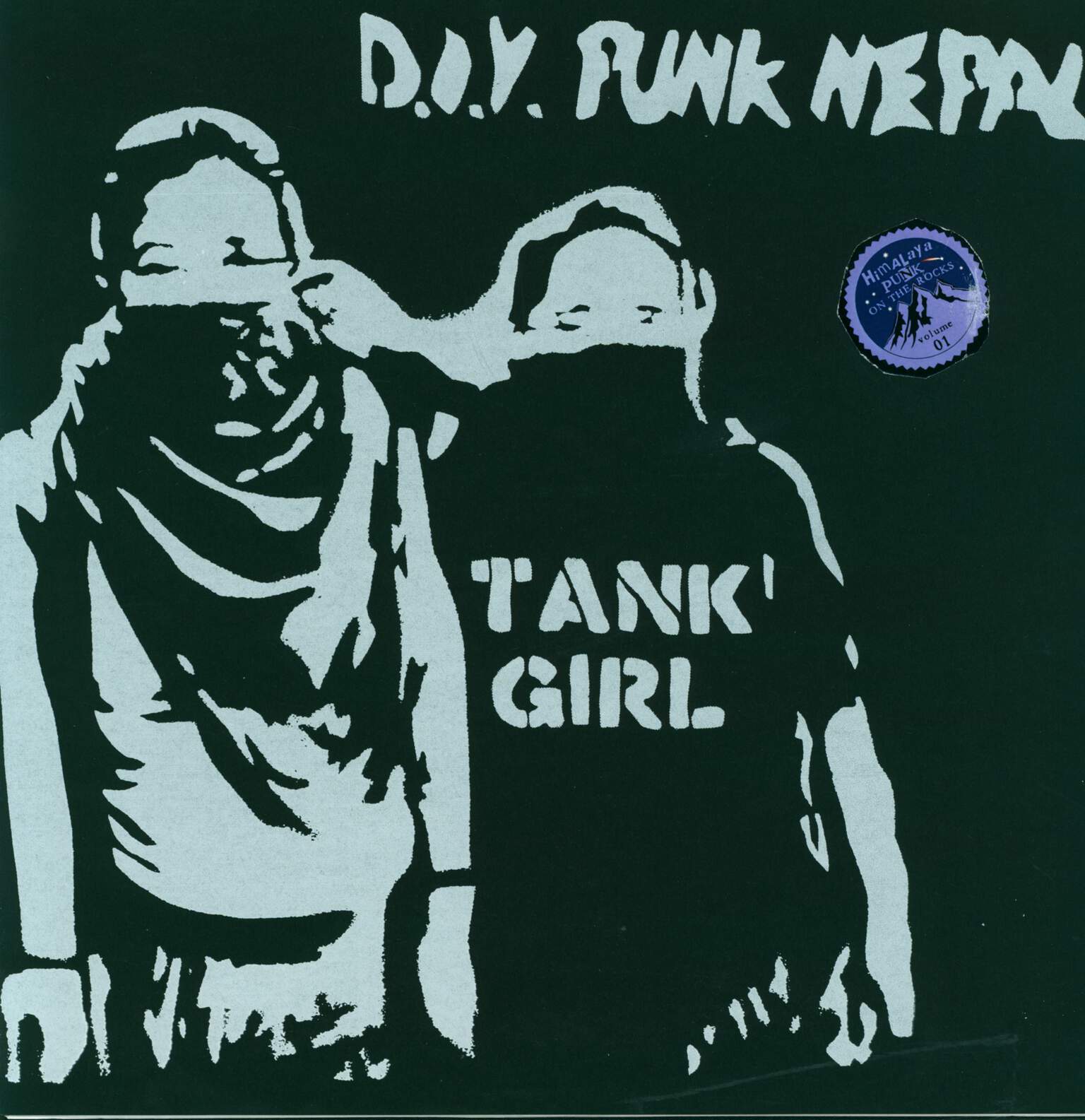 Tank-Girl-D.I.Y.-Punk-Nepal-LP-Vinyl Tank Girl-D.I.Y. Punk Nepal-LP (Vinyl)-01