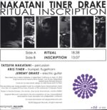 Tatsuya Nakatani-Ritual Inscription-LP (Vinyl)-02