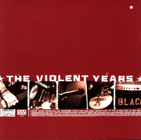 The Black Halos-The Violent Years-LP (Vinyl)-02