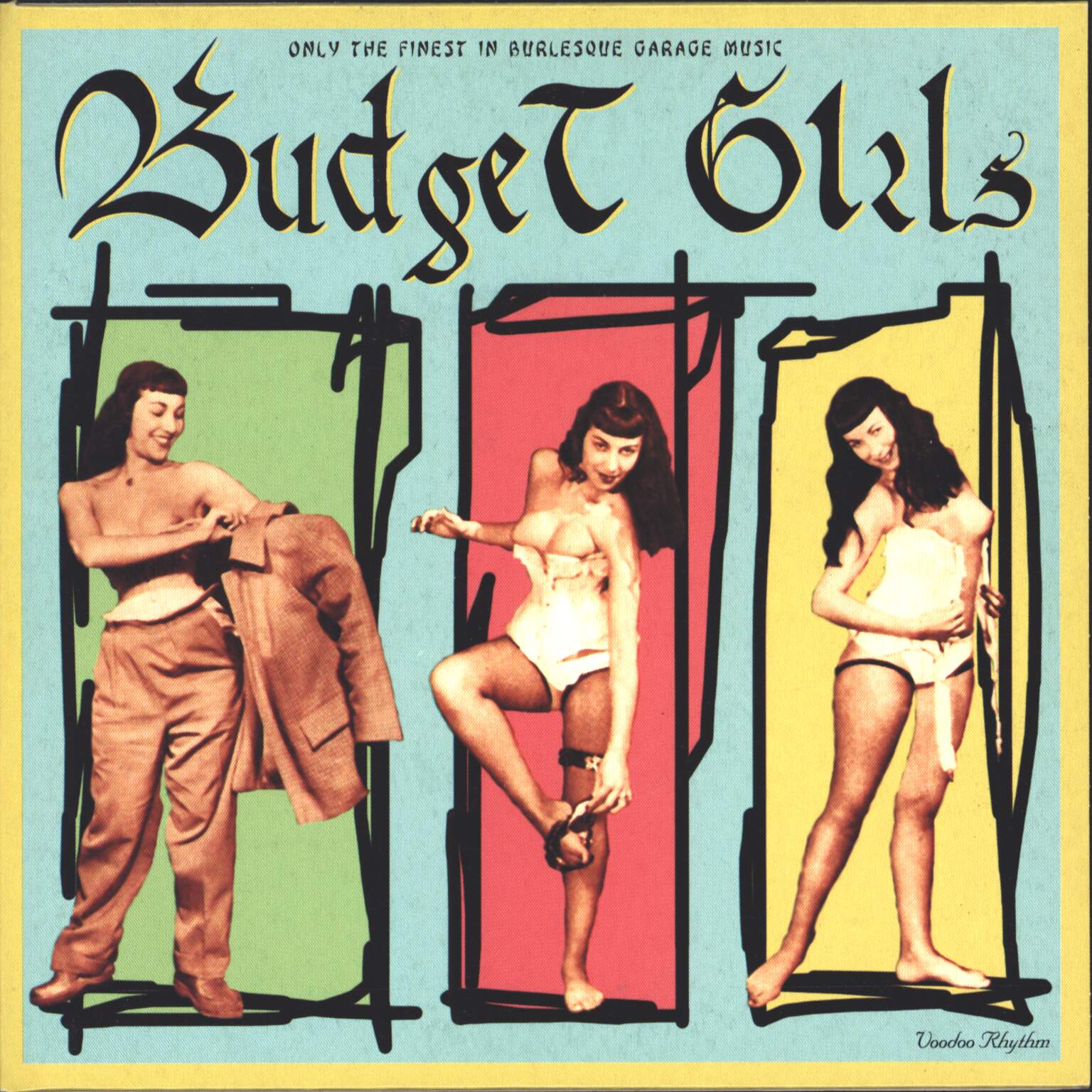 The-Budget-Girls-I-Like-Going-Topless-Sunny-7-Single-Vinyl The Budget Girls-I Like Going Topless