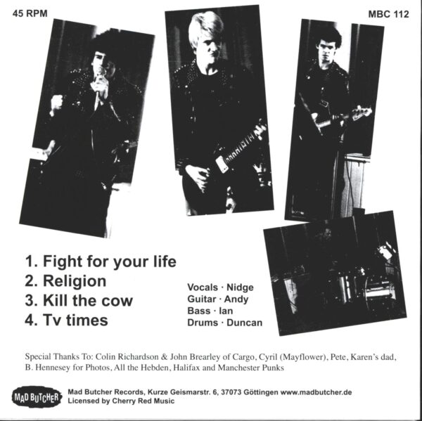 The Crash-Fight For Your Life-7" Single (Vinyl)-02