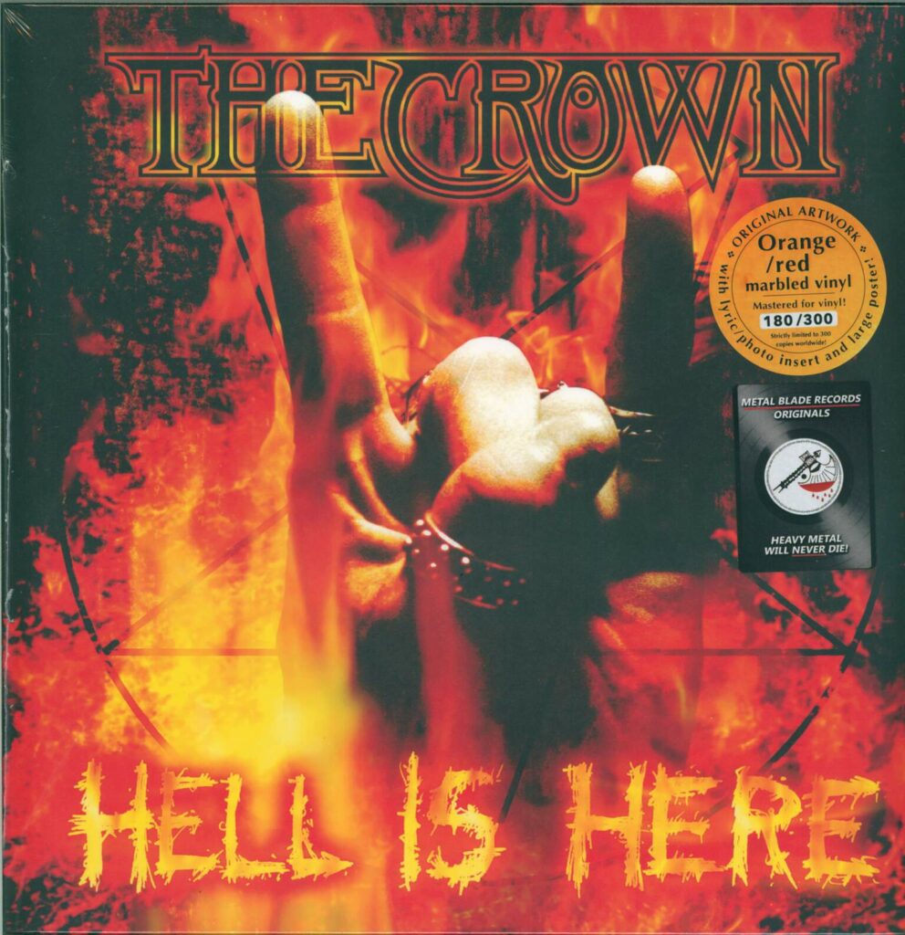 The Crown-Hell Is Here-LP (Vinyl)-01