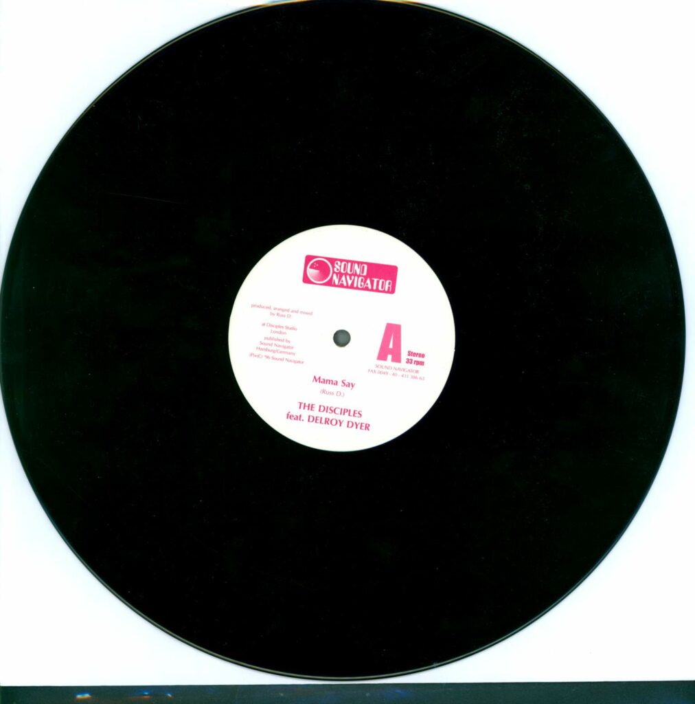 The Disciples-Mama Say / Caught In A Trap-12" Maxi Single (Vinyl)-01