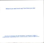 The Dismemberment Plan-What Do You Want Me To Say?-7" Single (Vinyl)-02