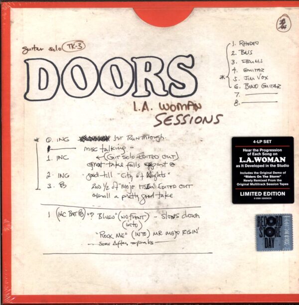 The Doors-L.A. Woman Sessions-LP (Vinyl)-01