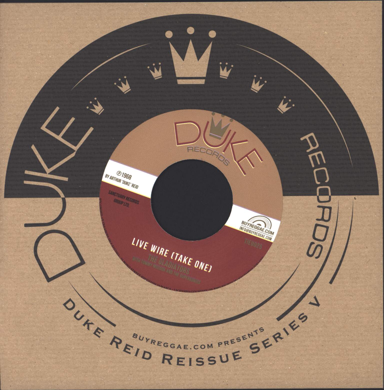 The-Gladiators-Live-Wire-Take-One-Rub-Up-Push-Up-7-Single-Vinyl The Gladiators-Live Wire (Take One) / Rub Up Push Up-7" Single (Vinyl)-01