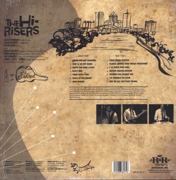 The Hi-Risers-Once We Get Started-LP (Vinyl)-02