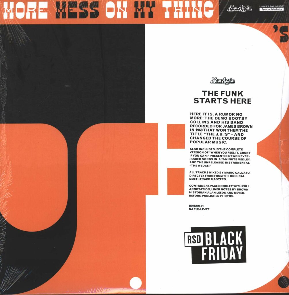 The J.B.'s-More Mess On My Thing-LP (Vinyl)-01