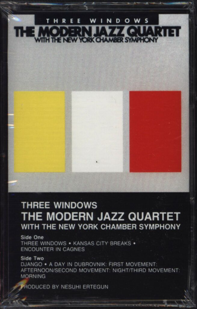 The Modern Jazz Quartet-Three Windows-Tape-01