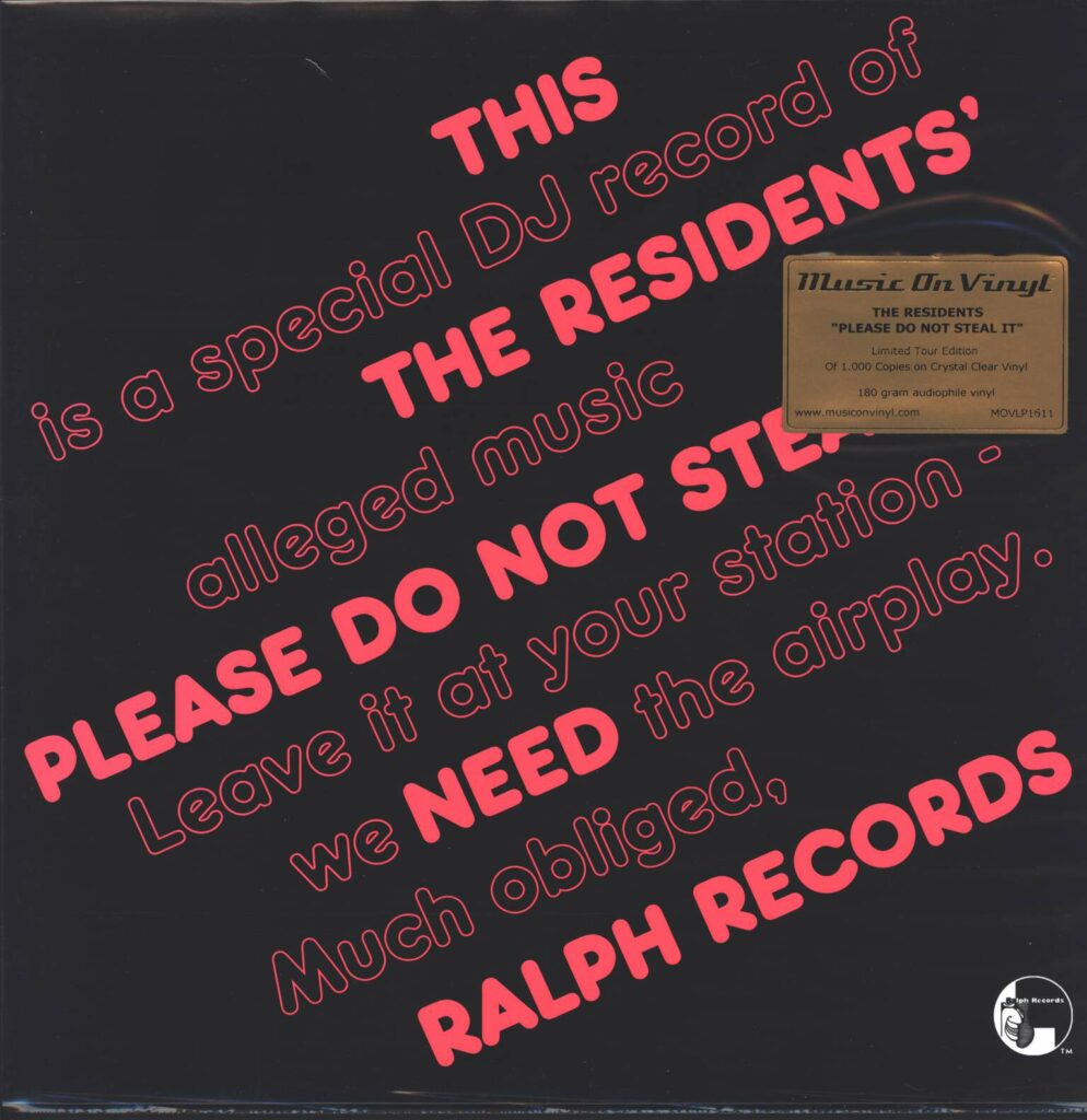 The Residents-Please Do Not Steal It!-LP (Vinyl)-01