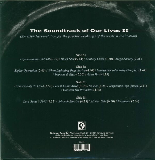 The Soundtrack Of Our Lives-The Soundtrack Of Our Lives II (An Extended Revelation For The Psychic Weaklings Of The Western Civilization)-LP (Vinyl)-02