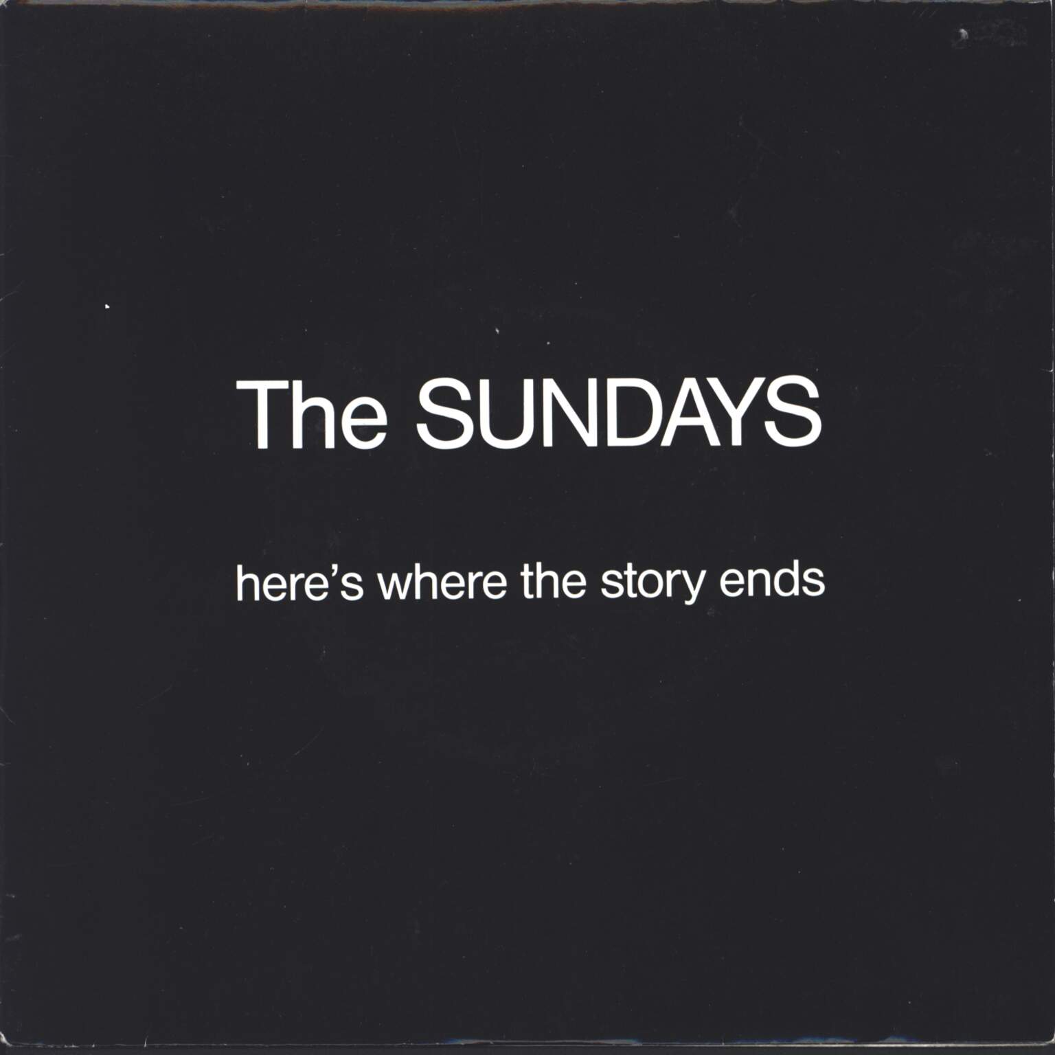 The-Sundays-Heres-Where-The-Story-Ends-7-Single-Vinyl The Sundays-Here's Where The Story Ends-7" Single (Vinyl)-01