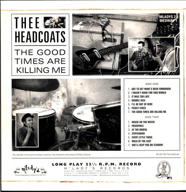 Thee Headcoats-The Good Times Are Killing Me-LP (Vinyl)-02