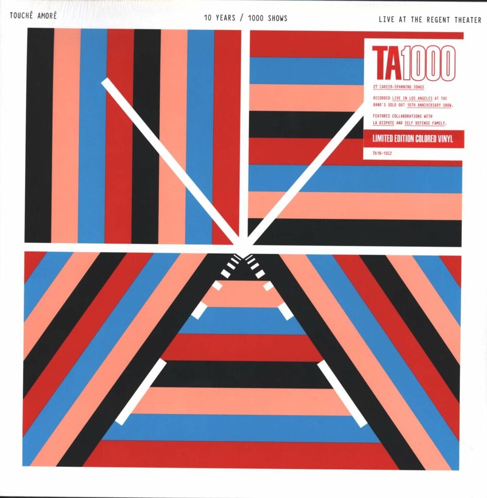 Touché Amoré-10 Years / 1000 Shows – Live at the Regent Theater-LP (Vinyl)-01