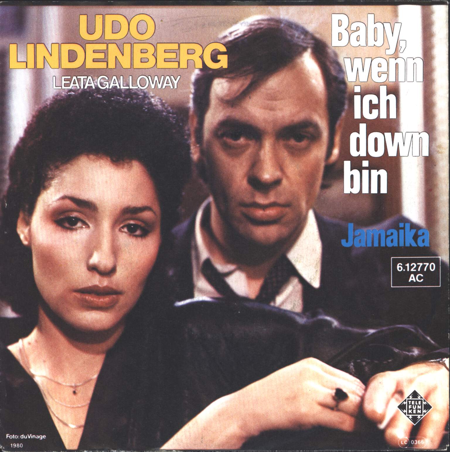Udo-Lindenberg-Und-Das-Panikorchester-Baby-Wenn-Ich-Down-Bin-7-Single-Vinyl Udo Lindenberg Und Das Panikorchester-Baby
