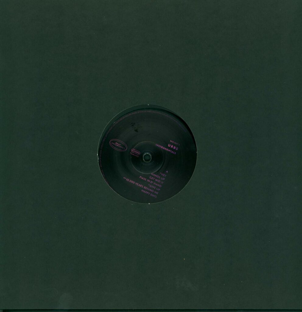 Urbs-Urbs Instrumentals-LP (Vinyl)-01